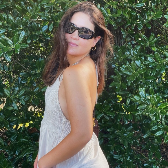 Urban Renewal Linen Halter Neck Dress - Picture 3 of 11